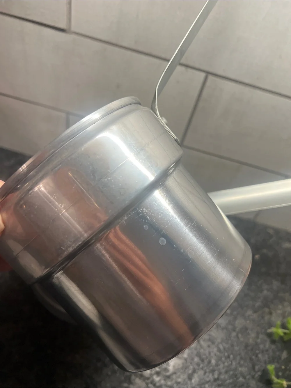 Comet Aluminum Double Boiler Saucepan with Lid - Stovetop Silver. Exc condition